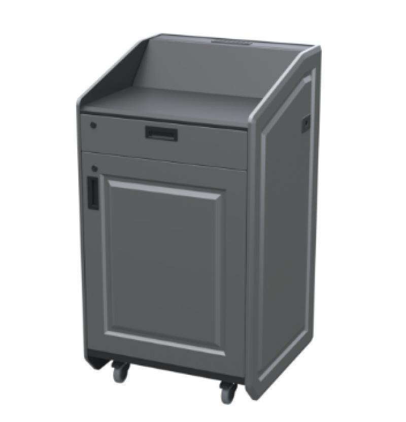 LEX31 SGT Multimedia Lectern, Shark Grey