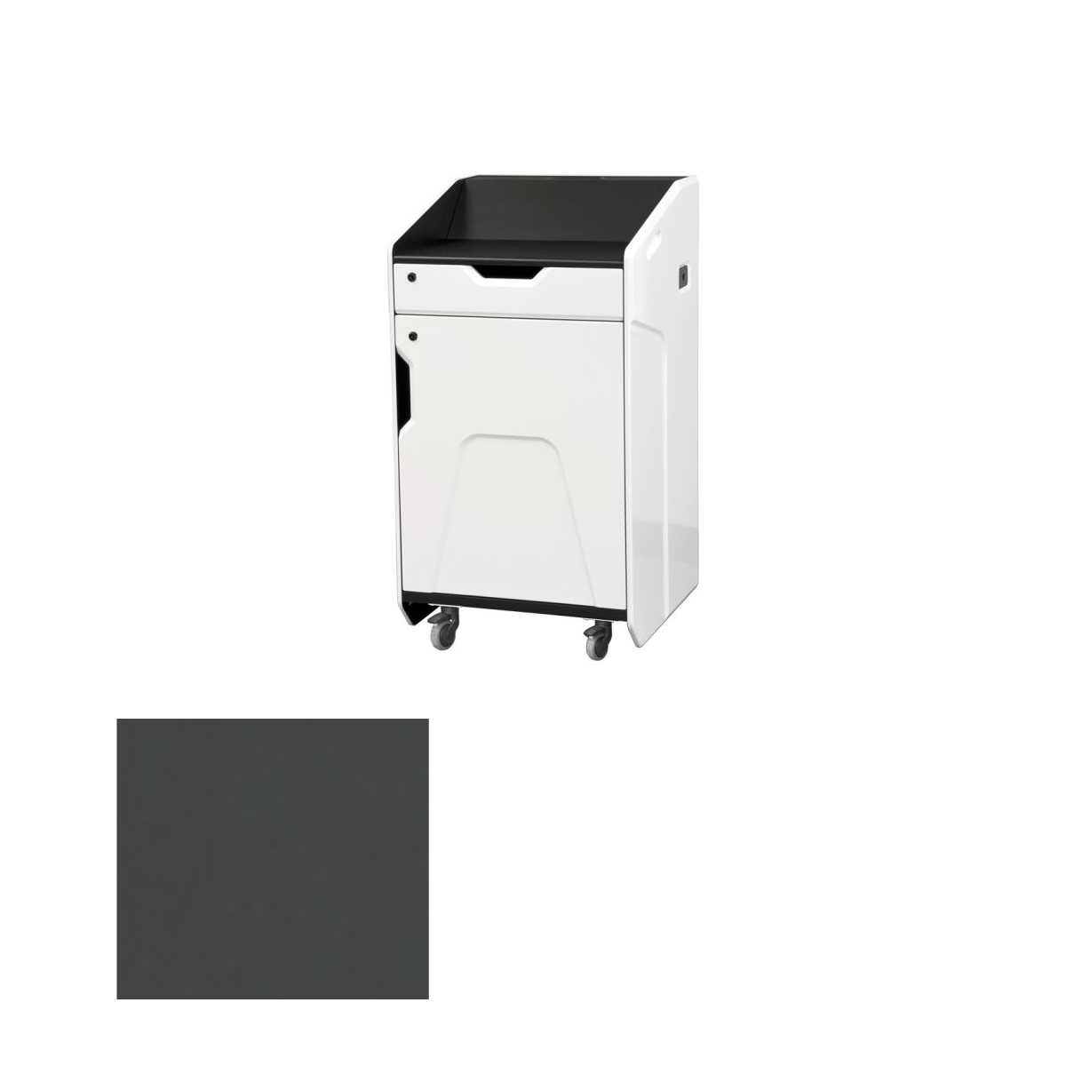 LEX30 SGT High Tech Lectern, Shark Grey