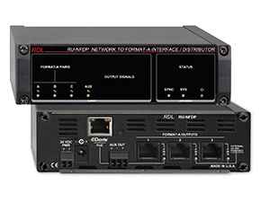 RU-NFDP Network to Format-A Interface/Distributor