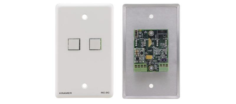 RC-2C 2-Button Contol Keypad (White)