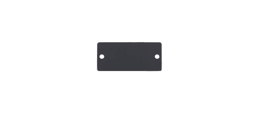 W-BLANK(B) Wall Plate Insert — Blank Slot Cover Plate